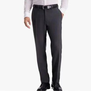 Kenneth Cole Reaction Heather Slim Fit Dress Pant Grey Size 34x34